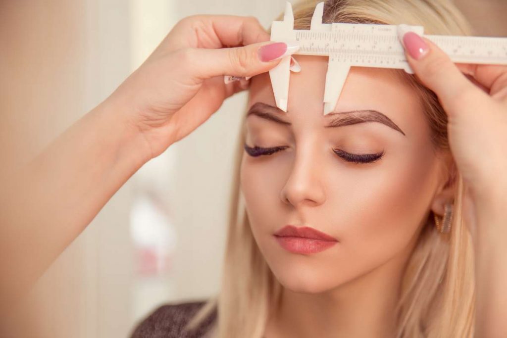 temporary eyebrow tattoo