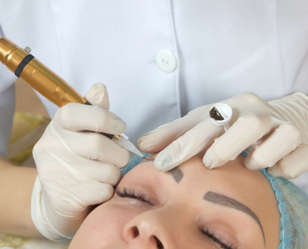 microblading feathering