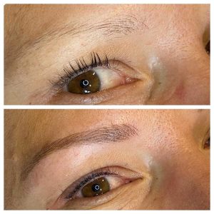 Image of Before and After Eyebrow Tattoo