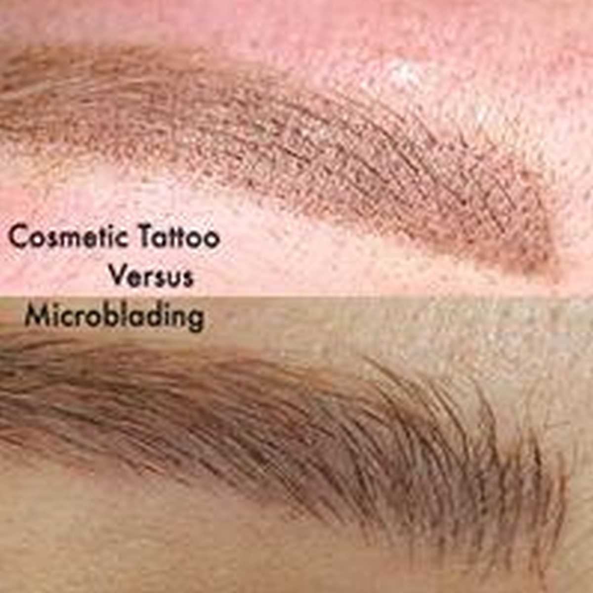 Difference of Eyebrow Tattoo and Eyebrow Microblading