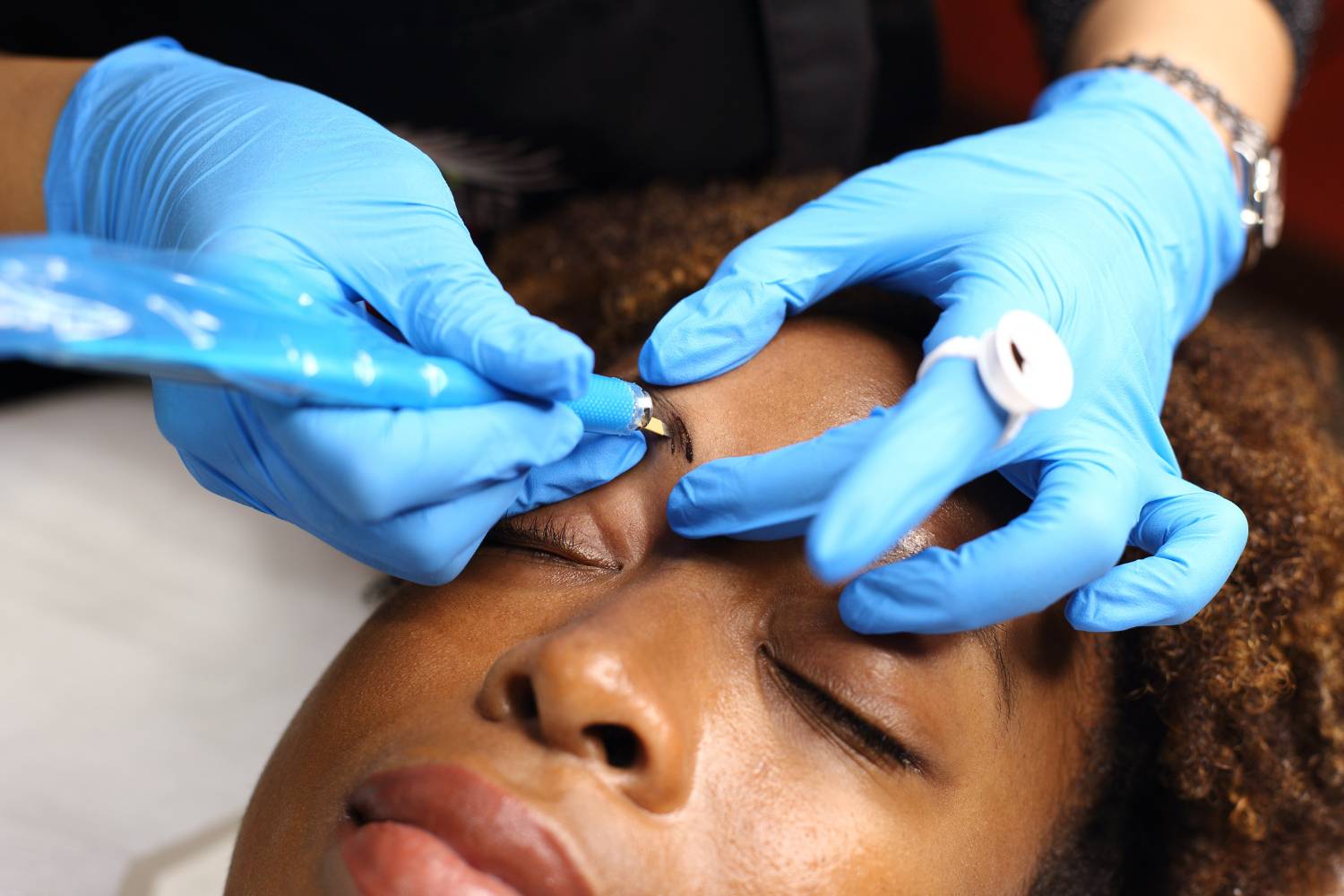 what precautions should you take after getting an eyebrow microblading touch up 1