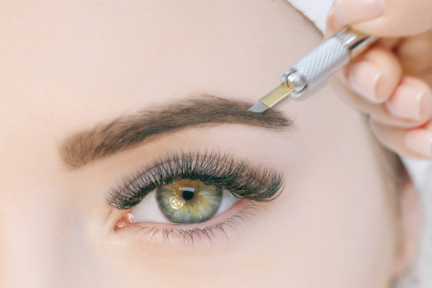 what precautions should you take after getting an eyebrow microblading touch up